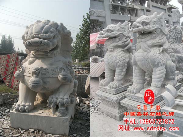 石雕獅子|石麒麟