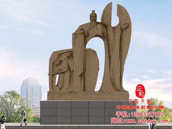 人物石雕設計